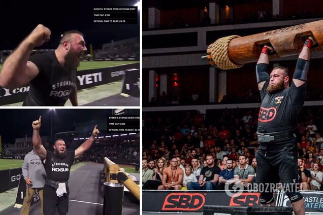 Самый сильный человек планеты после победы крикнул 'Слава Украине и пи**ец Российской Федерации'. Видео