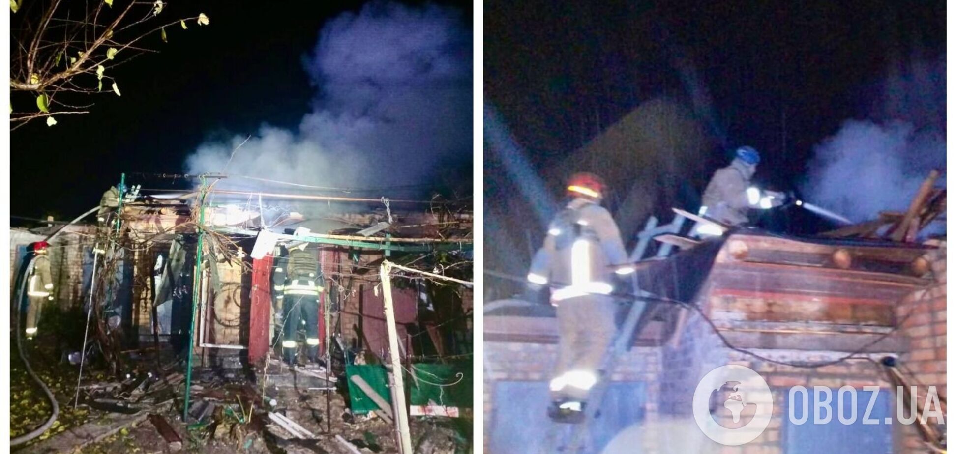 Окупанти обстріляли Дніпропетровщину, в Нікополі поранено жінку: ворожі снаряди спричинили пожежу. Фото