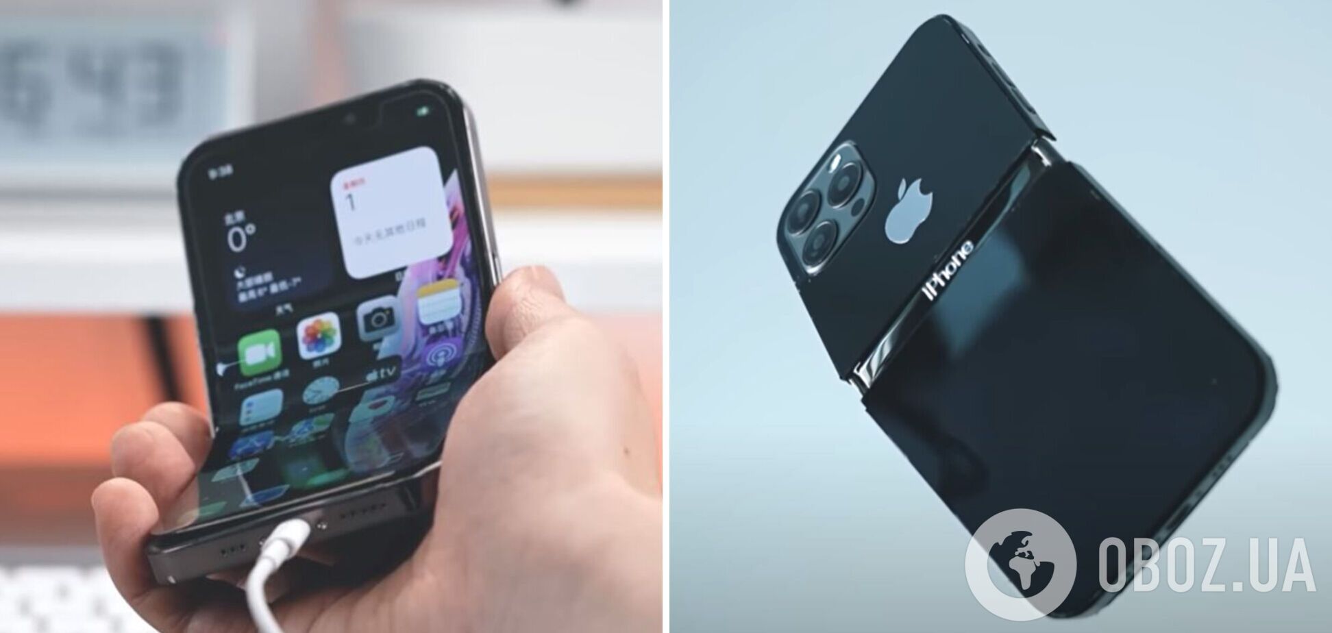 Фанат Apple создал первый в мире работающий iPhone с гибким экраном. Видео