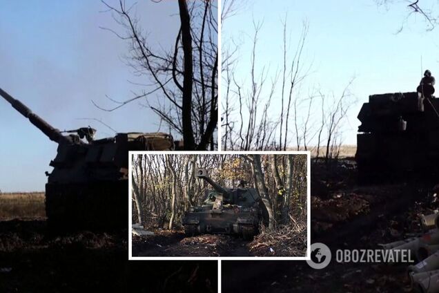 Українські бійці показали, як працюють із польськими САУ 'Краб'