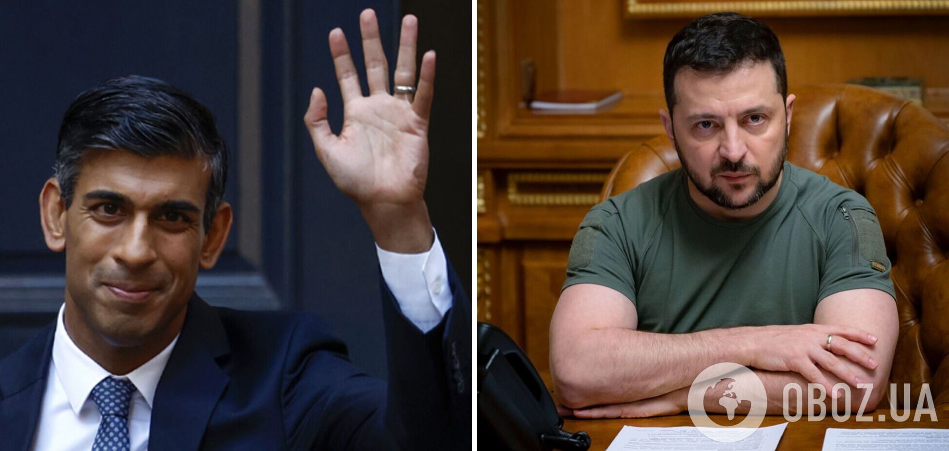 Зеленский провел переговоры с Сунаком: Великобритания подтвердила намерения передать Украине танки Challenger 2