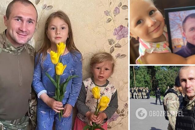  'Фото, которое разрывает сердце в клочья'. Дочка погибшего чемпиона Украины по боксу пришла на могилу отца