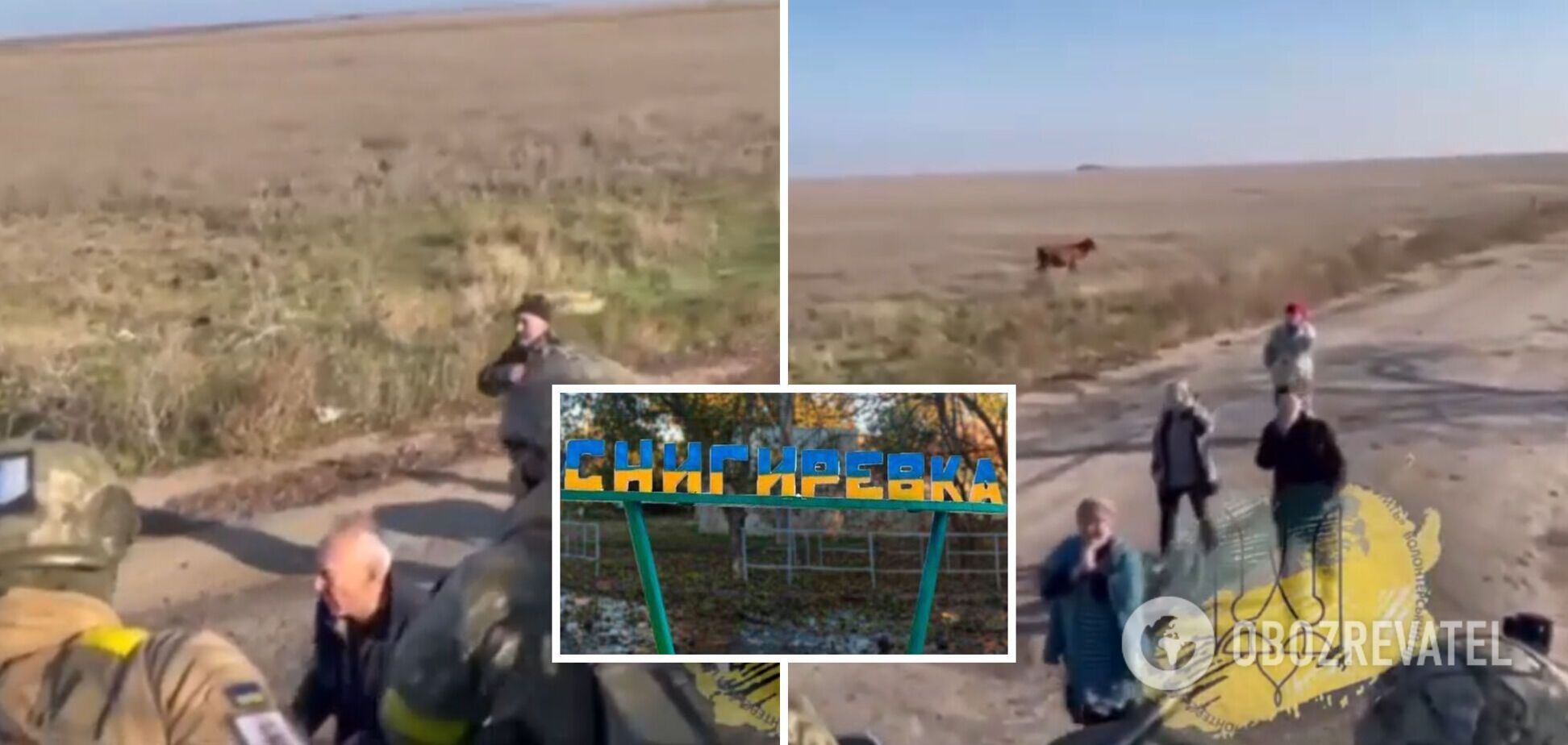 'Мы знали, что вы приедете!': вот так встречали украинских военных в Снегиревке Николаевской области. Видео