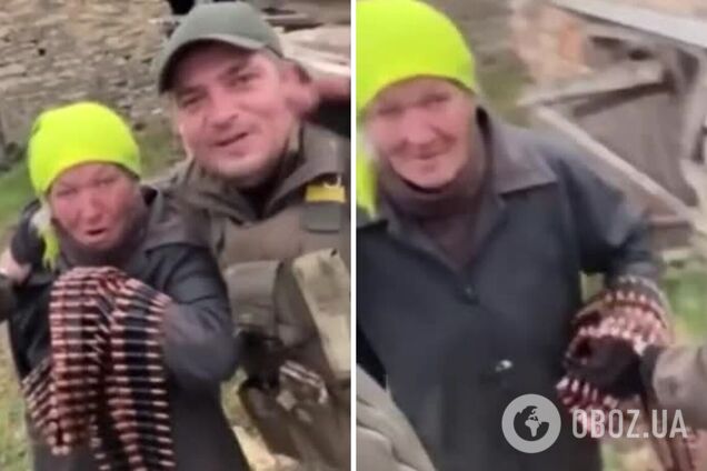 На Херсонщині бабуся сховала ворожі набої, щоб передати ЗСУ: зворушливе відео