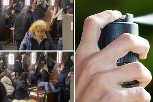 Неизвестный распылил газ на станции метро