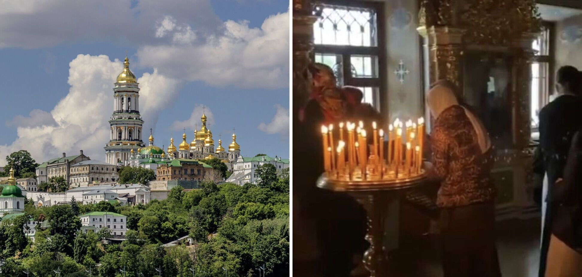 В Киево-Печерской Лавре разгорелся скандал: там якобы молились о России во время кровопролитной войны. Видео