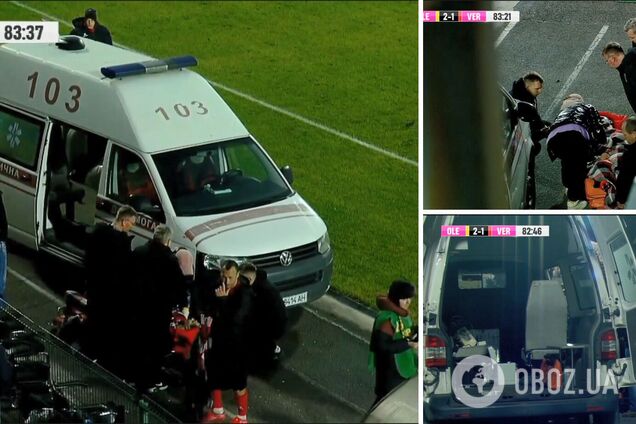 Украинский футболист потерял сознание на матче УПЛ. Игра была прервана. Видео