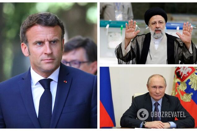 'Дипломатія – це спілкування': Макрон заявив, що треба продовжувати діалог із президентами Росії та Ірану