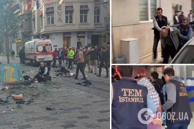 В Турции показали кадры задержания виновников теракта в Стамбуле