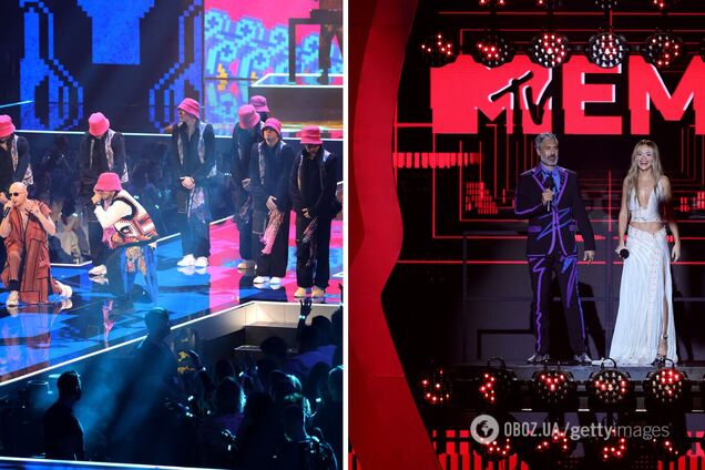 Kalush Orchestra виступили на MTV EMA 2022 з новою піснею. Запальне відео