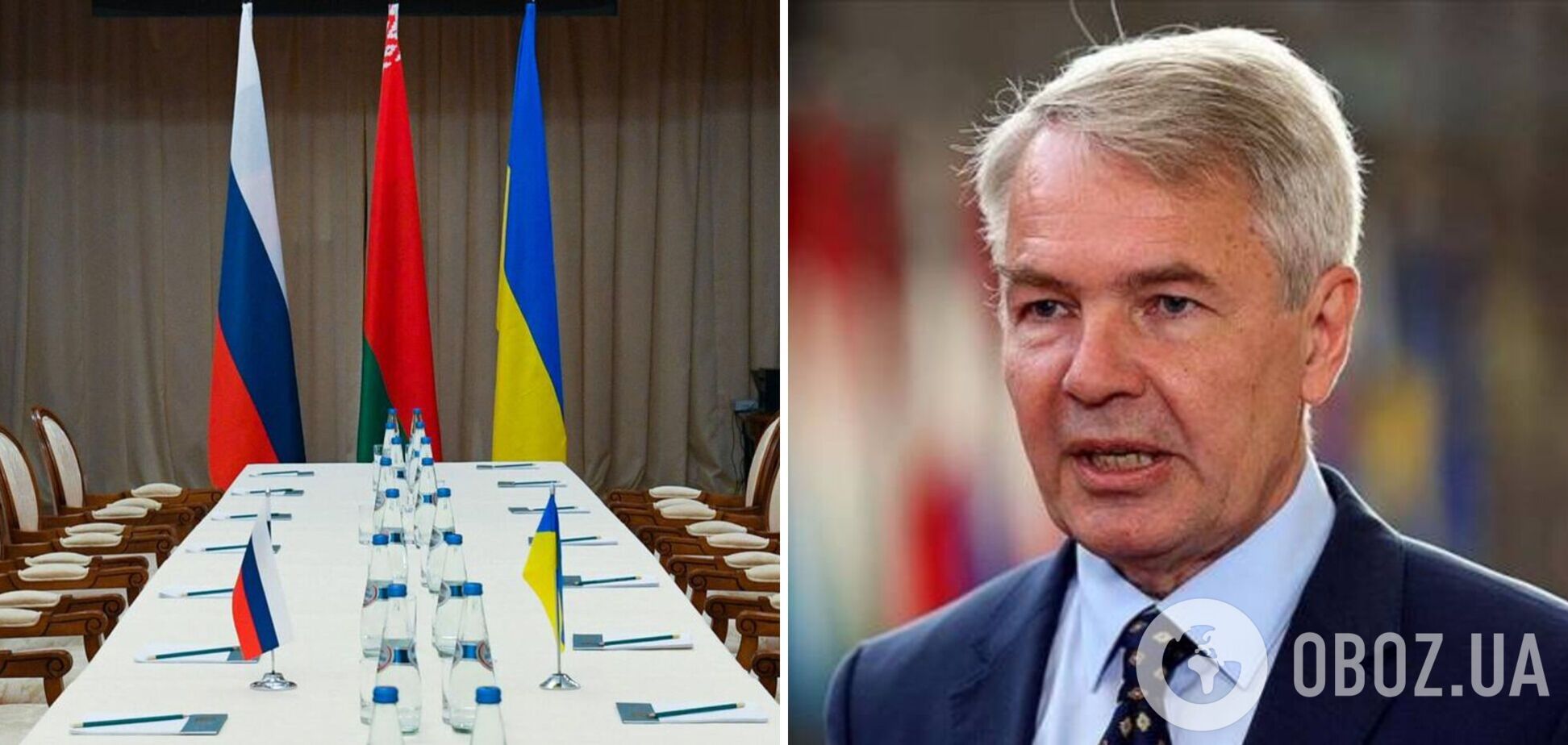 Глава МИД Финляндии заявил, что мирные переговоры возможны только после вывода войск РФ из Украины