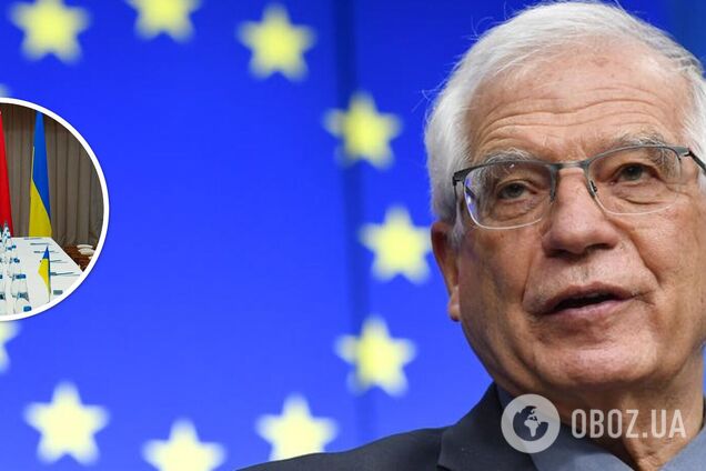 Боррель заявил, что решение о переговорах с Россией остается за Украиной, и пообещал поддержку