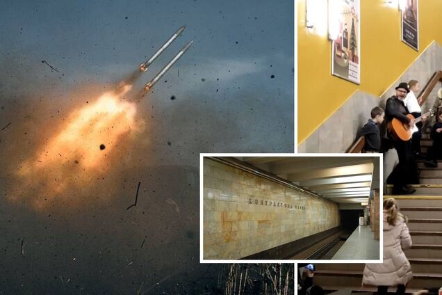 У київському метро під час масованої ракетної атаки люди співали 'Червону руту'. Відео