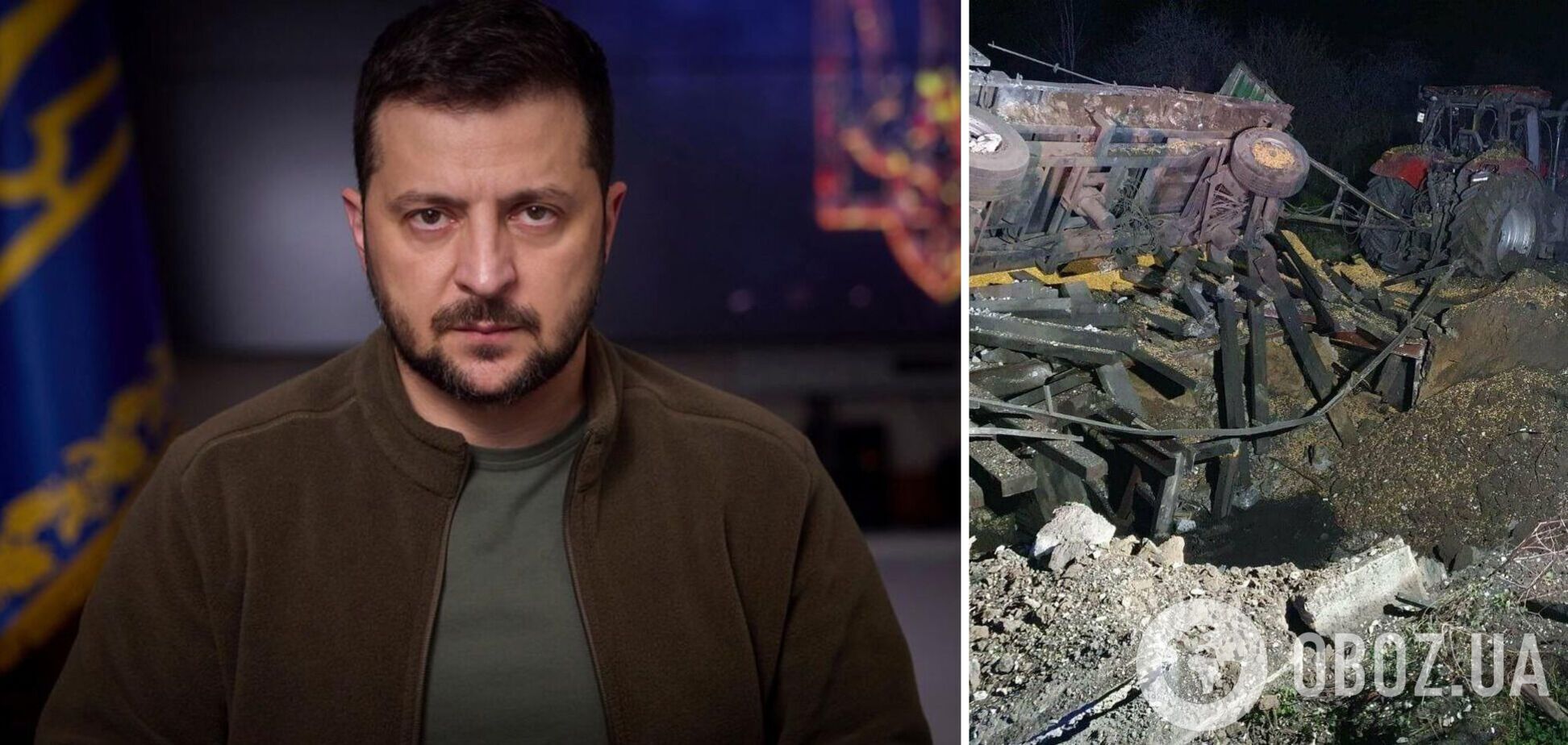 Российский террор не ограничивается государственными границами Украины, нужно действовать, – Зеленский об ударе по Польше