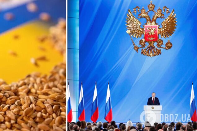 Россия хочет контролировать поставки зерна из Украины