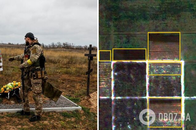 В Херсоне за время оккупации разрослось кладбище: спутниковые фото зафиксировали изменения