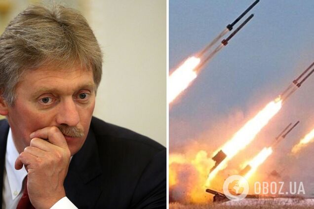 Пєсков зізнався, чого добивається Росія ракетними ударами по українській інфраструктурі