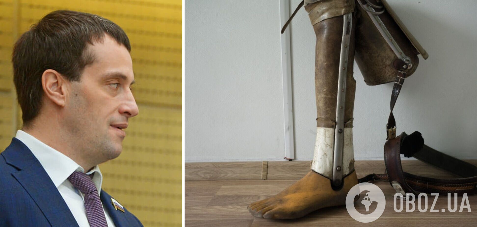 'Колени есть – можешь бегать': сенатор из Ханты-Мансийска оригинально поддержал российского военного без ног. Видео