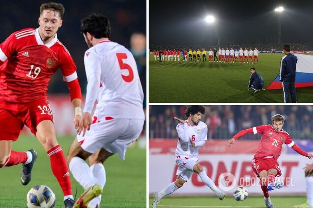 'Дика ганьба'. Збірну Росії з футболу принизив Таджикистан у товариському матчі