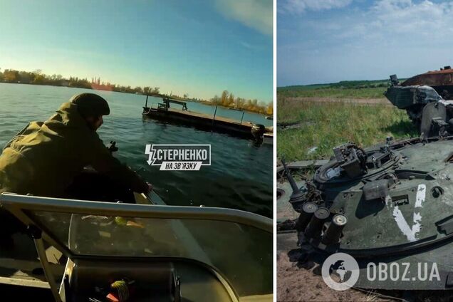 По окупантах, які тікали з Херсона, стріляли їхні ж 'соратники': в мережу потрапило відео