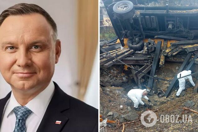 'Ми повинні бути готові': Дуда зробив нову заяву про падіння ракети та оцінив ризики