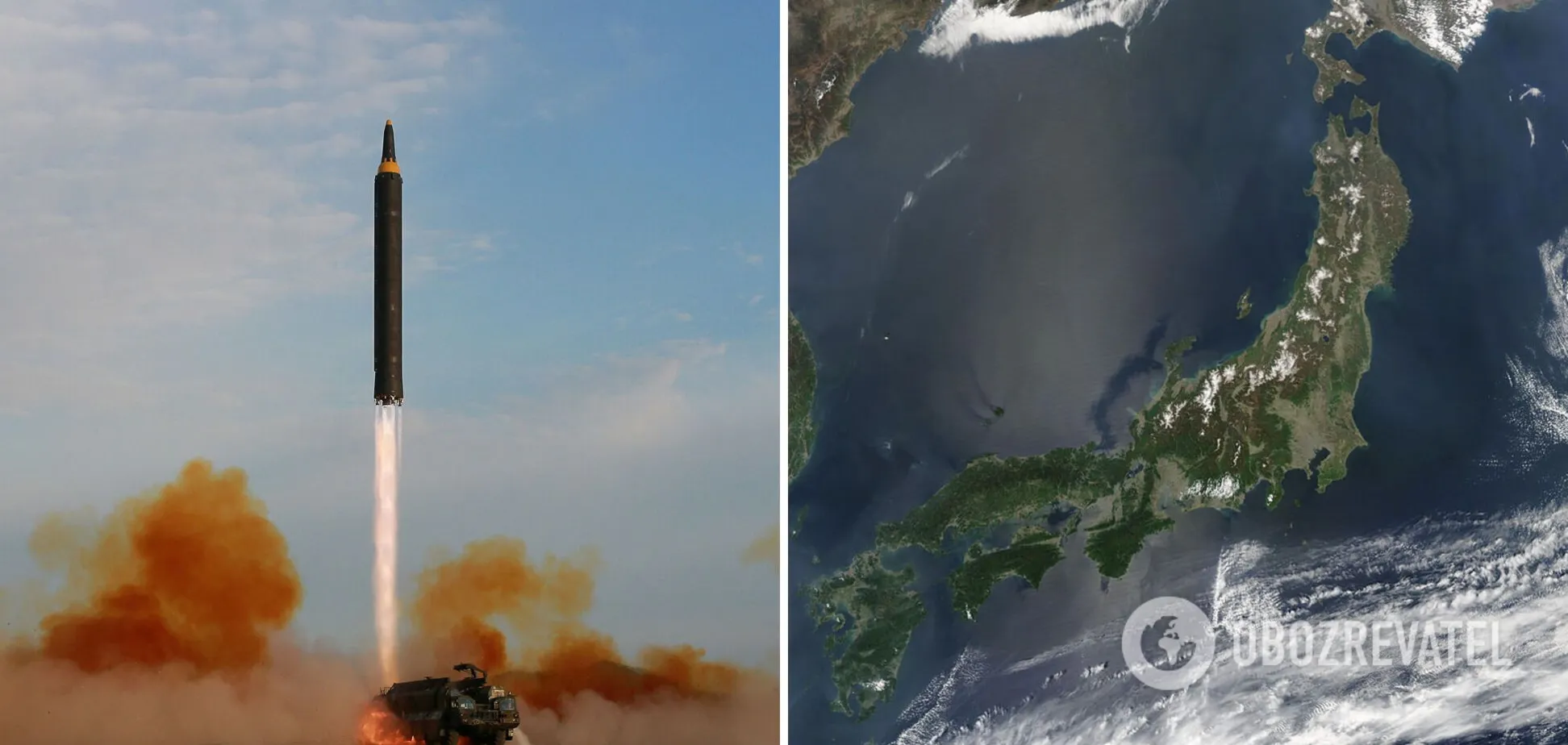Северная Корея запустила очередную ракету в сторону Японии