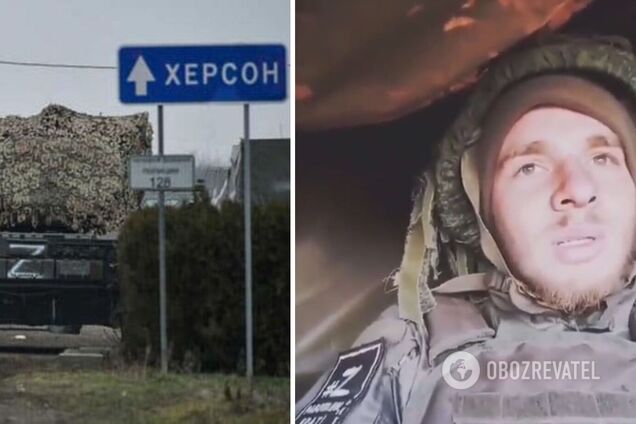 'Мы сбегаем': оккупант снял эпичное видео 'жеста доброй воли' на Херсонщине. Видео