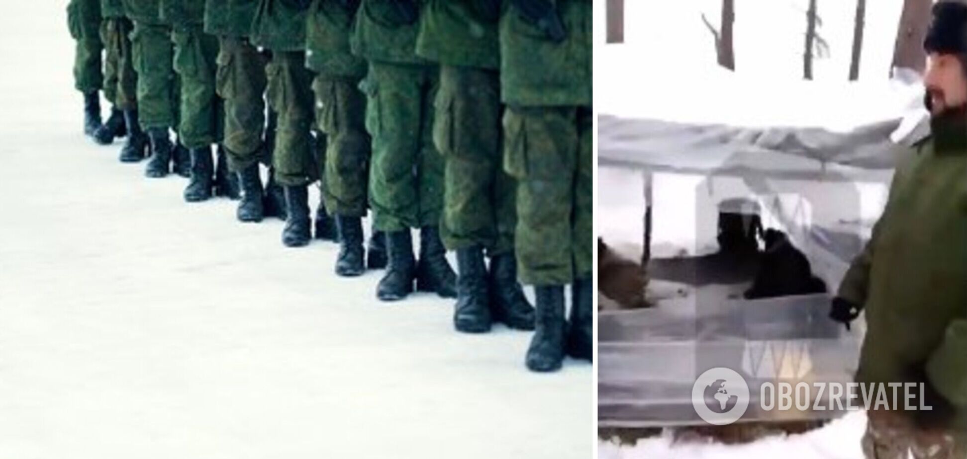 'Мобиков' в Воронежской области держат в лесу в мороз