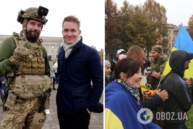 Україна перемагає: британський журналіст Дуглас Мюррей у звільненому Херсоні на власні очі побачив програш РФ. Фото