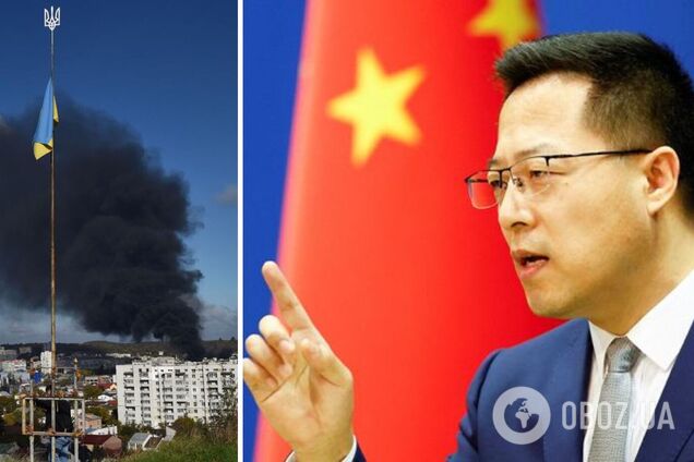 В Китае отреагировали на массированные ракетные удары РФ по инфраструктуре Украины