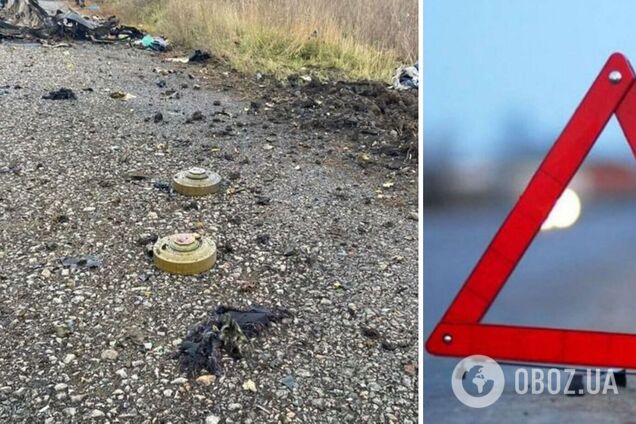 На Харківщині цивільне авто підірвалося на міні, загинуло двоє людей