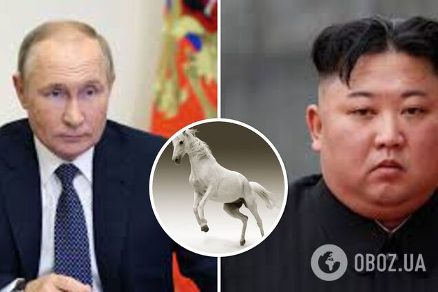 Путін відправив Кім Чен Ину у подарунок 30 породистих коней: Росія і КНДР відновили залізничне сполучення