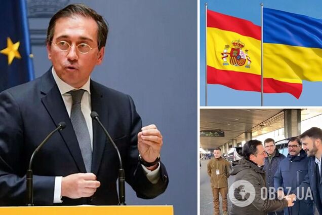 В Киев прибыл с визитом глава МИД Испании: дипломат заверил в поддержке Украины. Видео