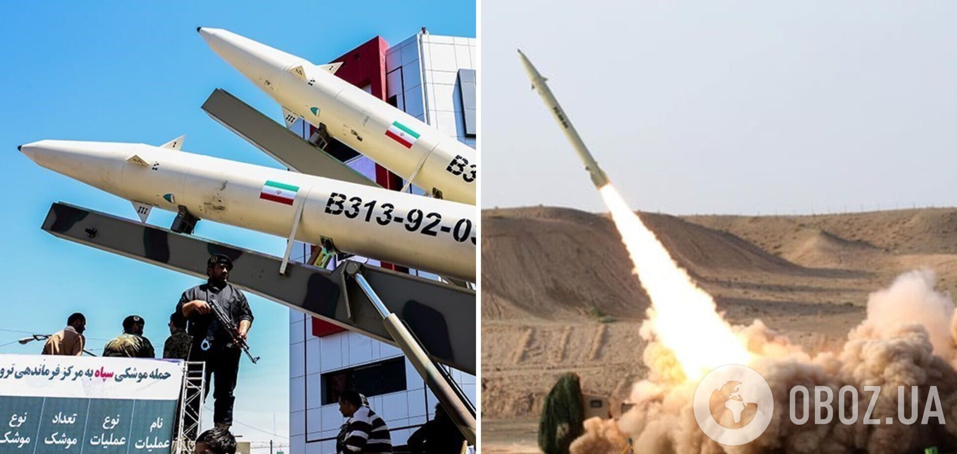 В Воздушных силах назвали основные угрозы иранских баллистических ракет