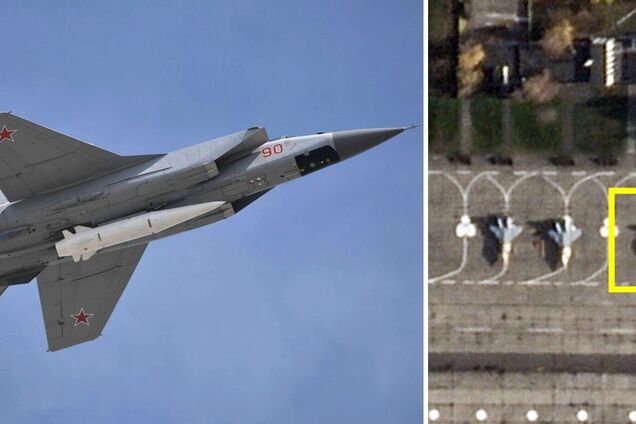 Росія перекинула до Білорусі літаки МіГ-31К