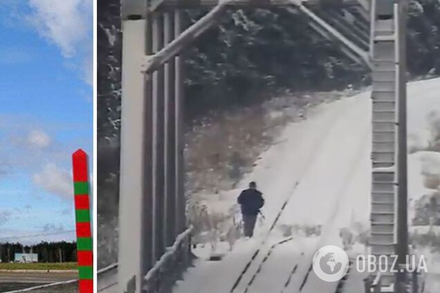 У Білорусі видали, що на їхню територію з України зайшов чоловік із автоматом