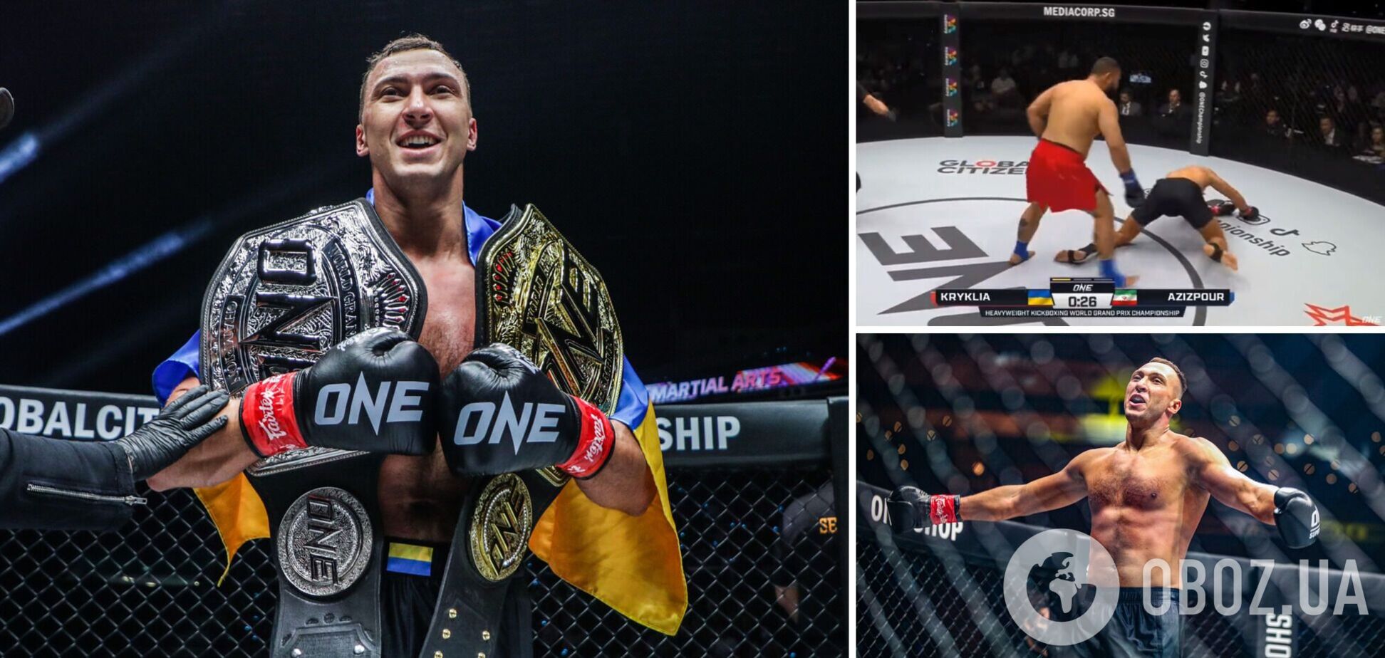 Роман Крыкля выиграл чемпионский пояс