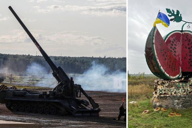 САУ оккупантов на деоккупированной Херсонщине