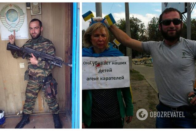 Стало відомо про ліквідацію окупанта, який фотографувався з прив’язаною до стовпа українкою в Донецьку: її знімок облетів світ