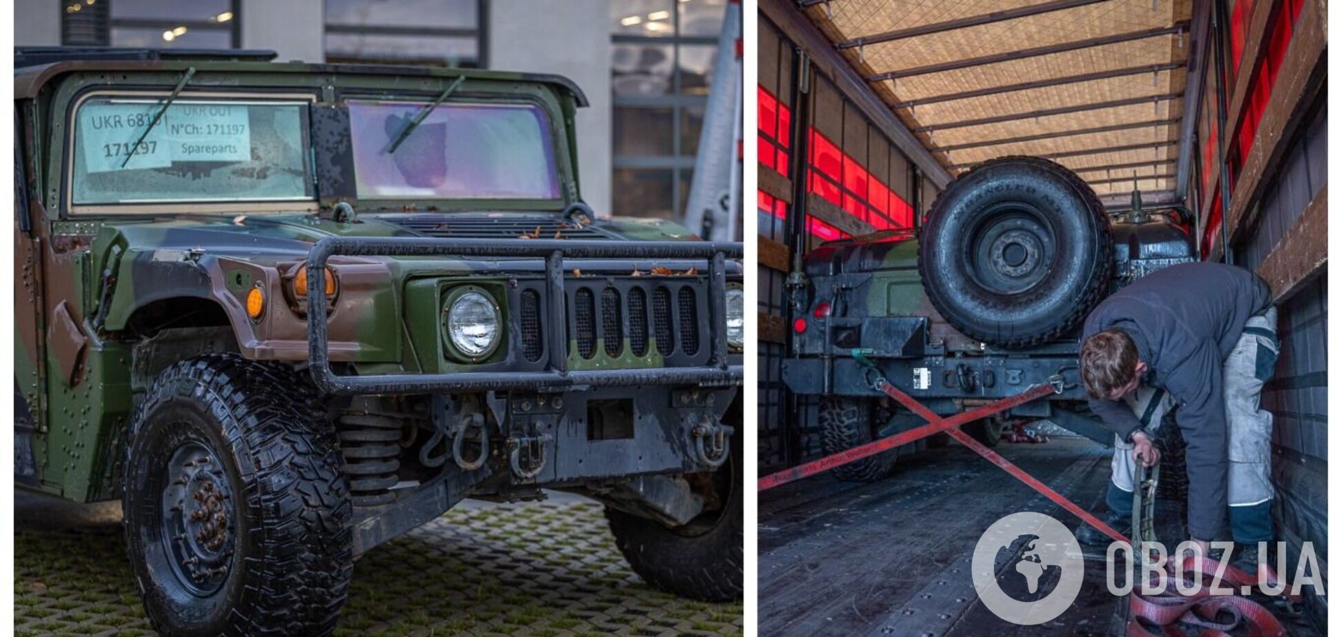 Люксембург передав Україні автомобілі Humvee і пообіцяв подальшу підтримку. Фото