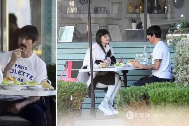 Фронтмена Red Hot Chili Peppers Кидиса заметили на прогулке с младшей на 35 лет украинской актрисой. Фото