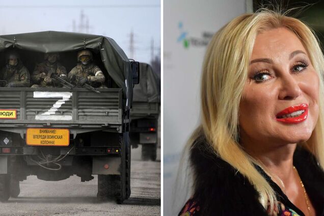 Путіністка Віка Циганова розсмішила мережу заявою, що її пісні зцілюють окупантів без ніг