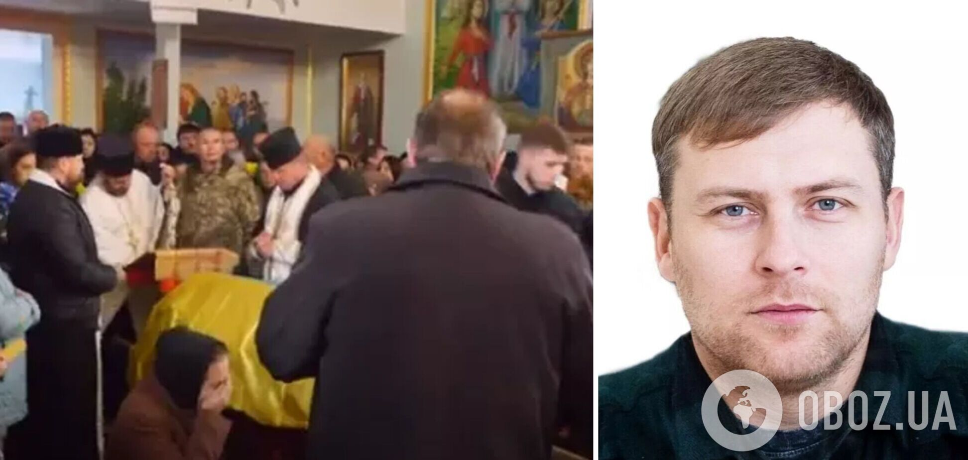 На Хмельниччині священник МП не дозволив відспівати загиблого на фронті героя і не впустив у храм священника ПЦУ. Фото