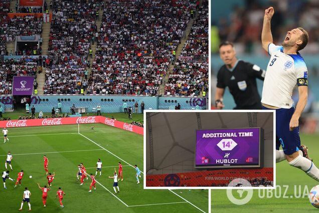 Англия забила 6 голов Ирану на ЧМ-2022 в матче, к которому судья добавил 25 минут