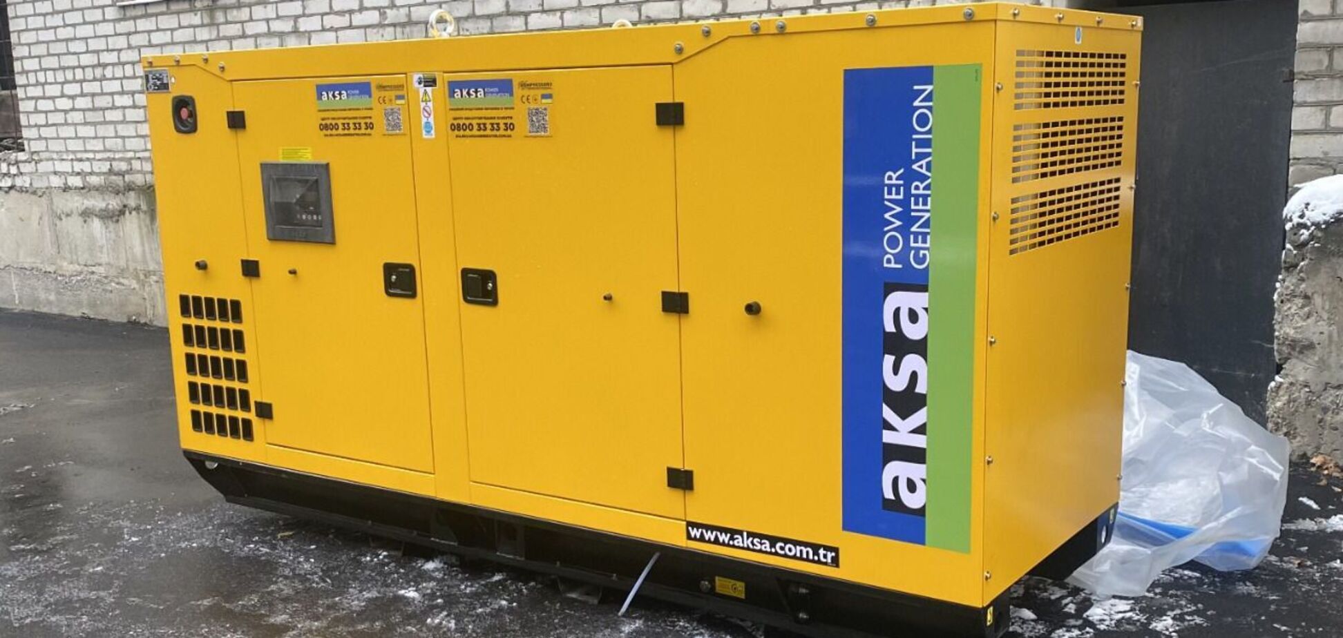 Харків отримав генератори для безперебійної роботи метро від Pin-Up Foundation