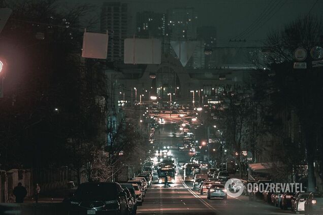 В Киеве хотят заставить водителей снизить скорость в темное время суток