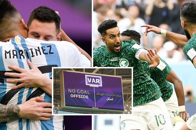 Судья отменил 3 гола Аргентины на ЧМ-2022, что привело к сенсационному провалу Месси и его команды