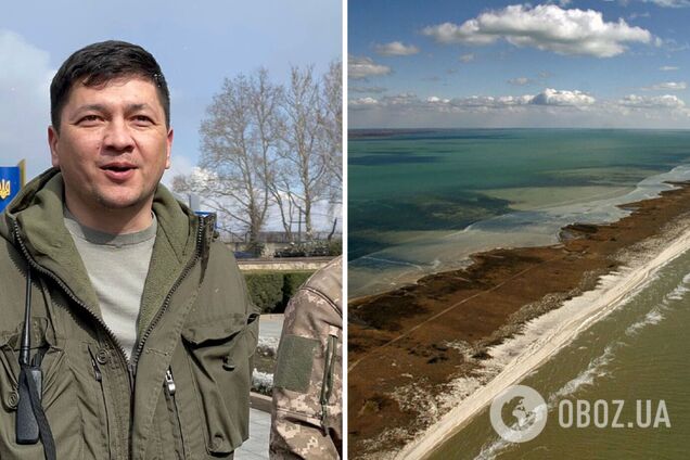 Ким рассказал о ситуации на Кинбурнской косе, где идет операция ВСУ. Видео