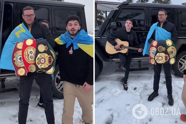 Усик спел песню о возвращении Крыма. Видео