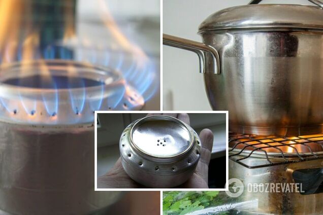 При использовании самодельных горелок внимательно следите за безопасностью